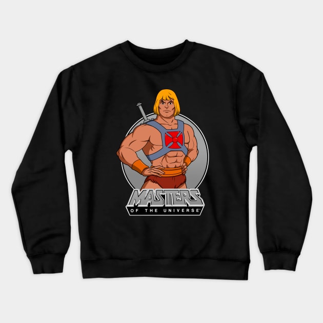 Most Powerful man in the Universe Crewneck Sweatshirt by MikeBock